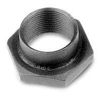 Nut stub axle